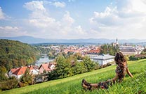 Panoramablick Novo Mesto